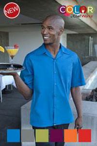 Male Universal Shirt by Chef Works, Style: CSMV