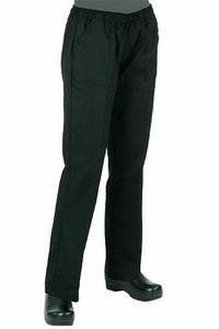 WMNS BLACK CHEF PANT by Chef Works, Style: WBLK